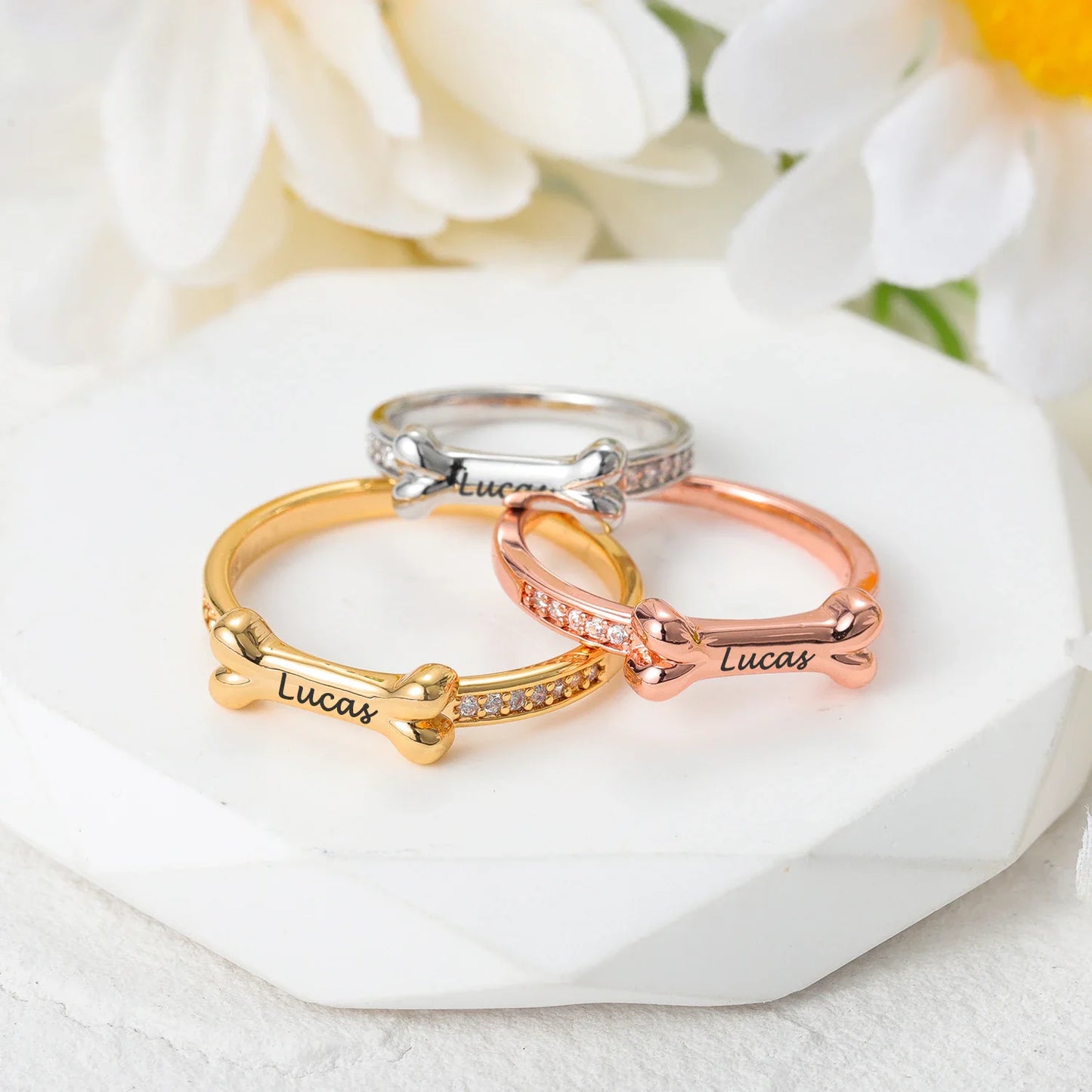 Personalized Pet Name Ring