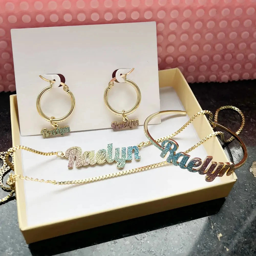 Colorful Custom Name Set
