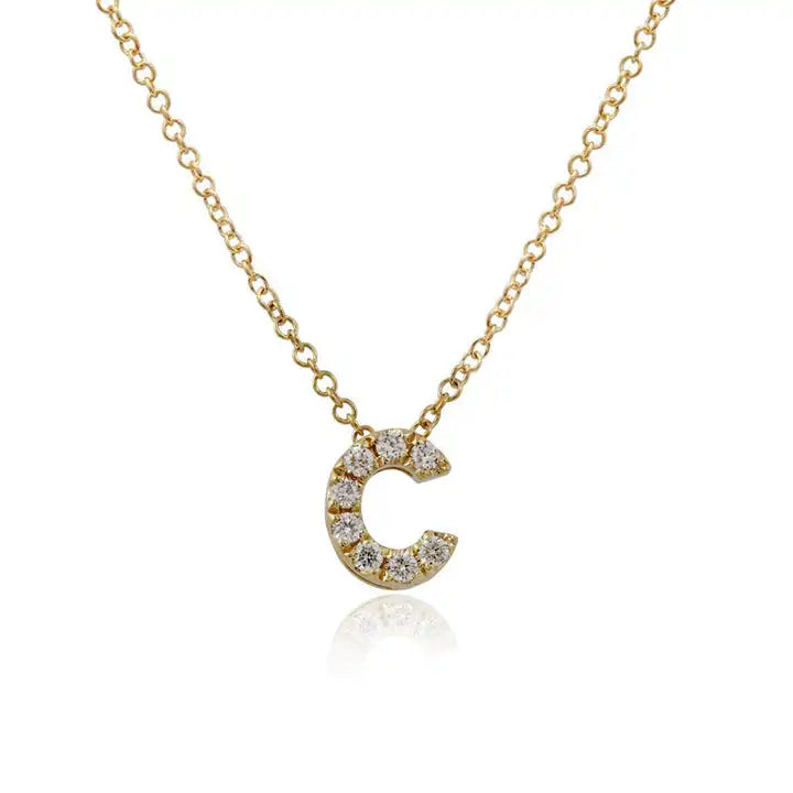 Dainty Initial Necklace