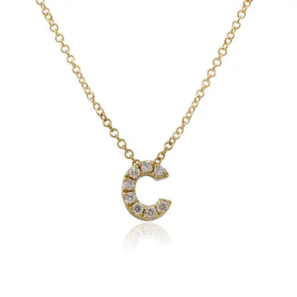 Dainty Initial Necklace