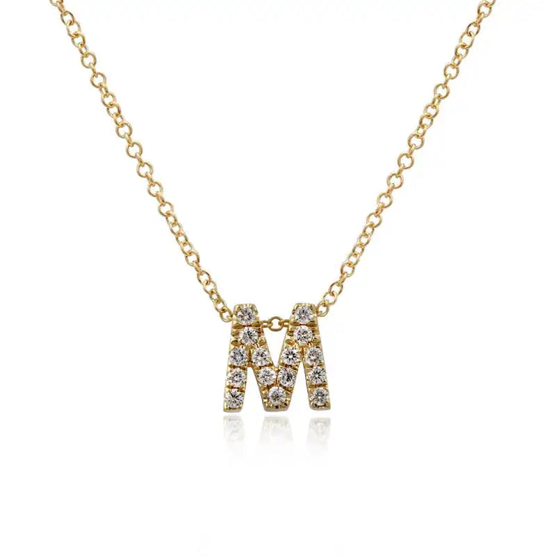 Dainty Initial Necklace