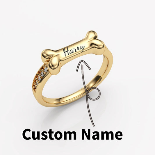 Personalized Pet Name Ring