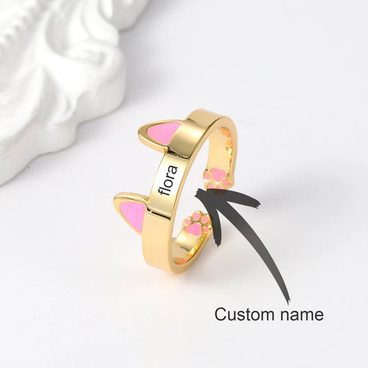 Custom Cat Ring