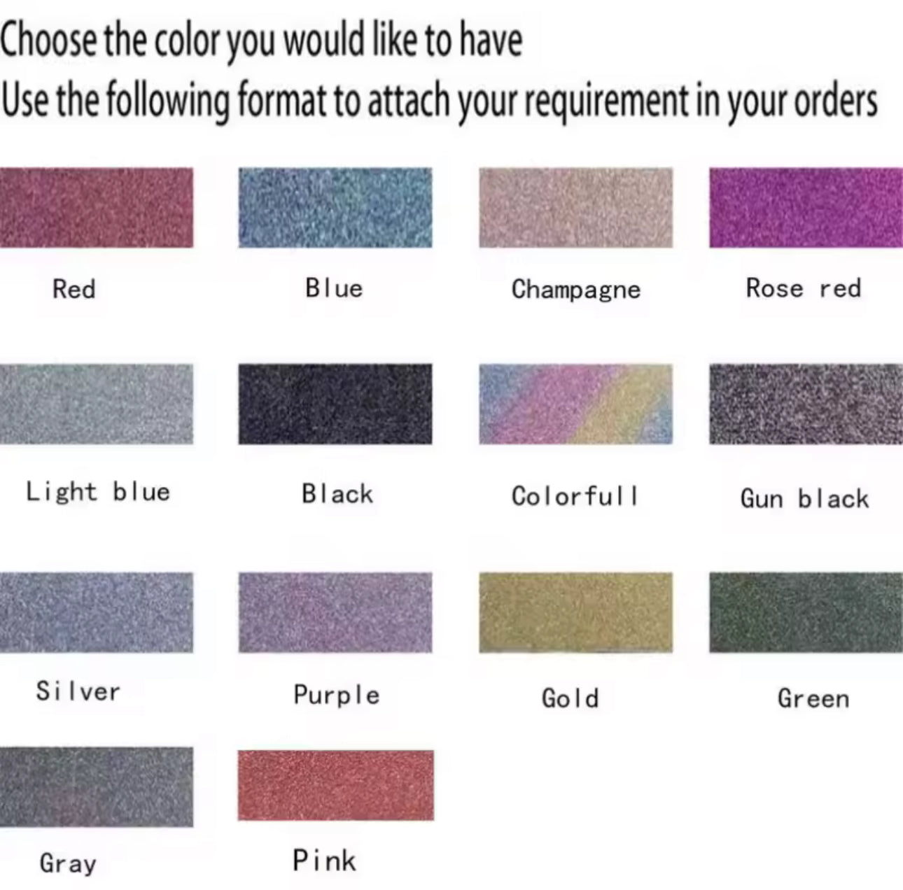 Colorful Custom Name Set