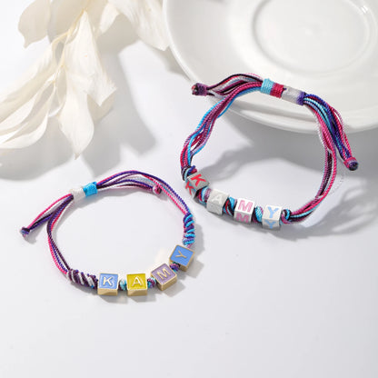 BFF Custom Rope Bracelet