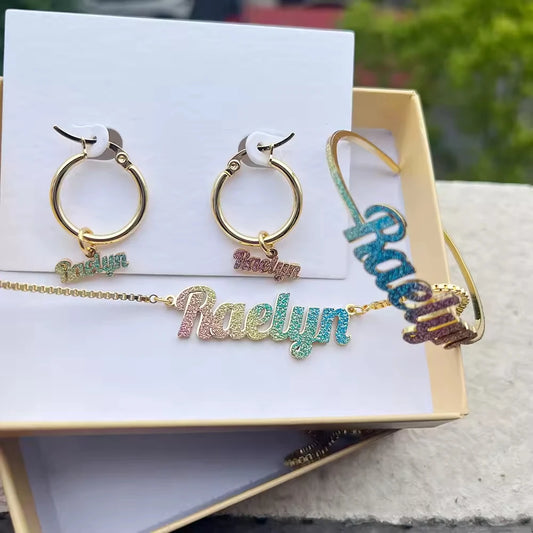 Colorful Custom Name Set